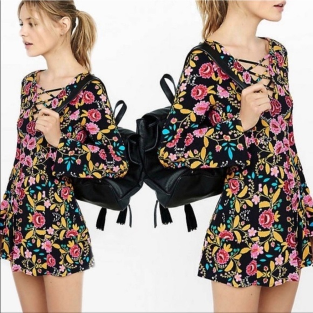 Express long sleeve romper